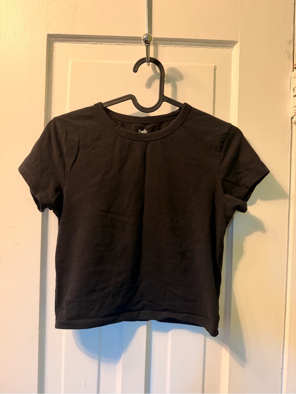 Simons Twik Black Short Sleeve Crewneck Tee